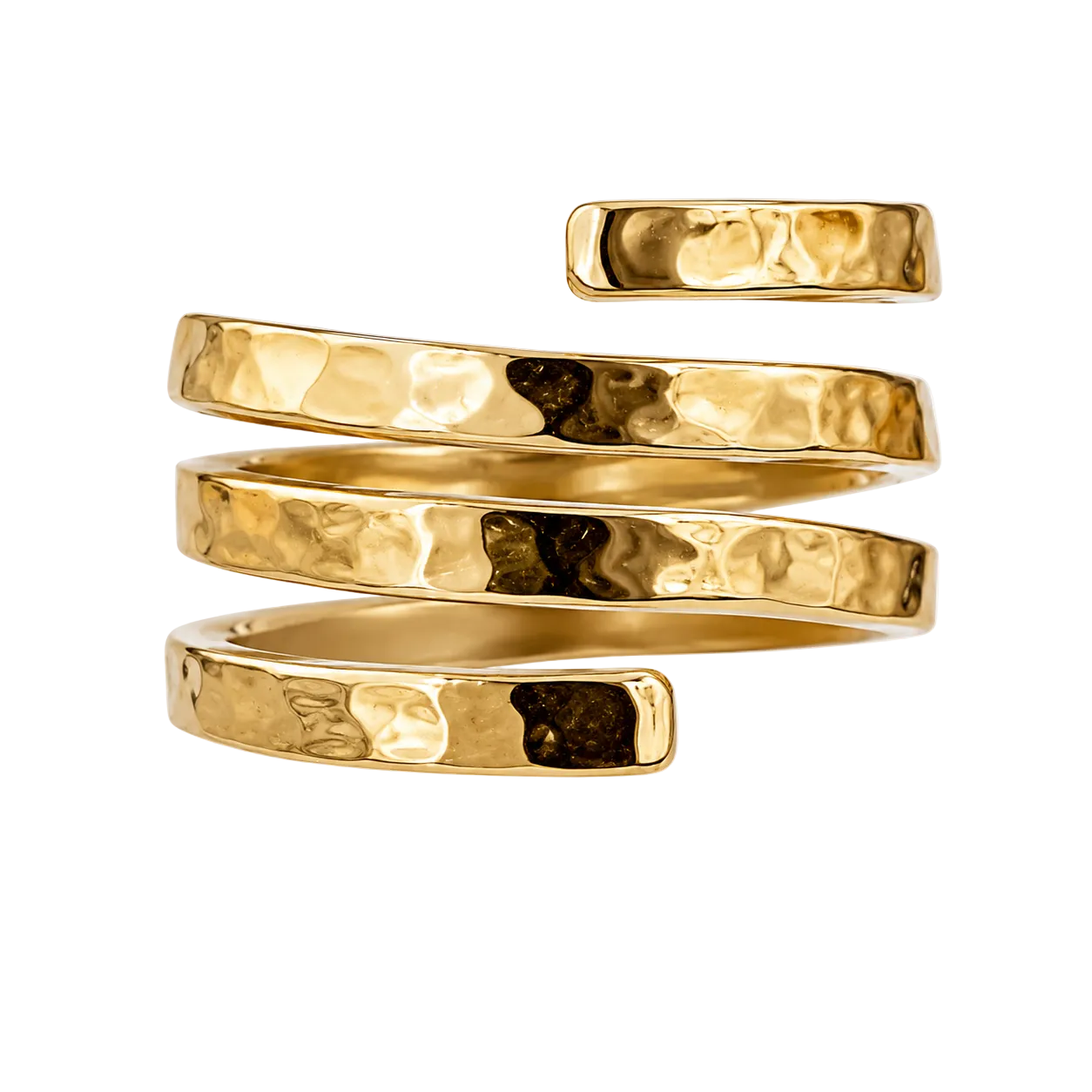 Anillo: Espiral de Evolución en Tumbaga Artesanal