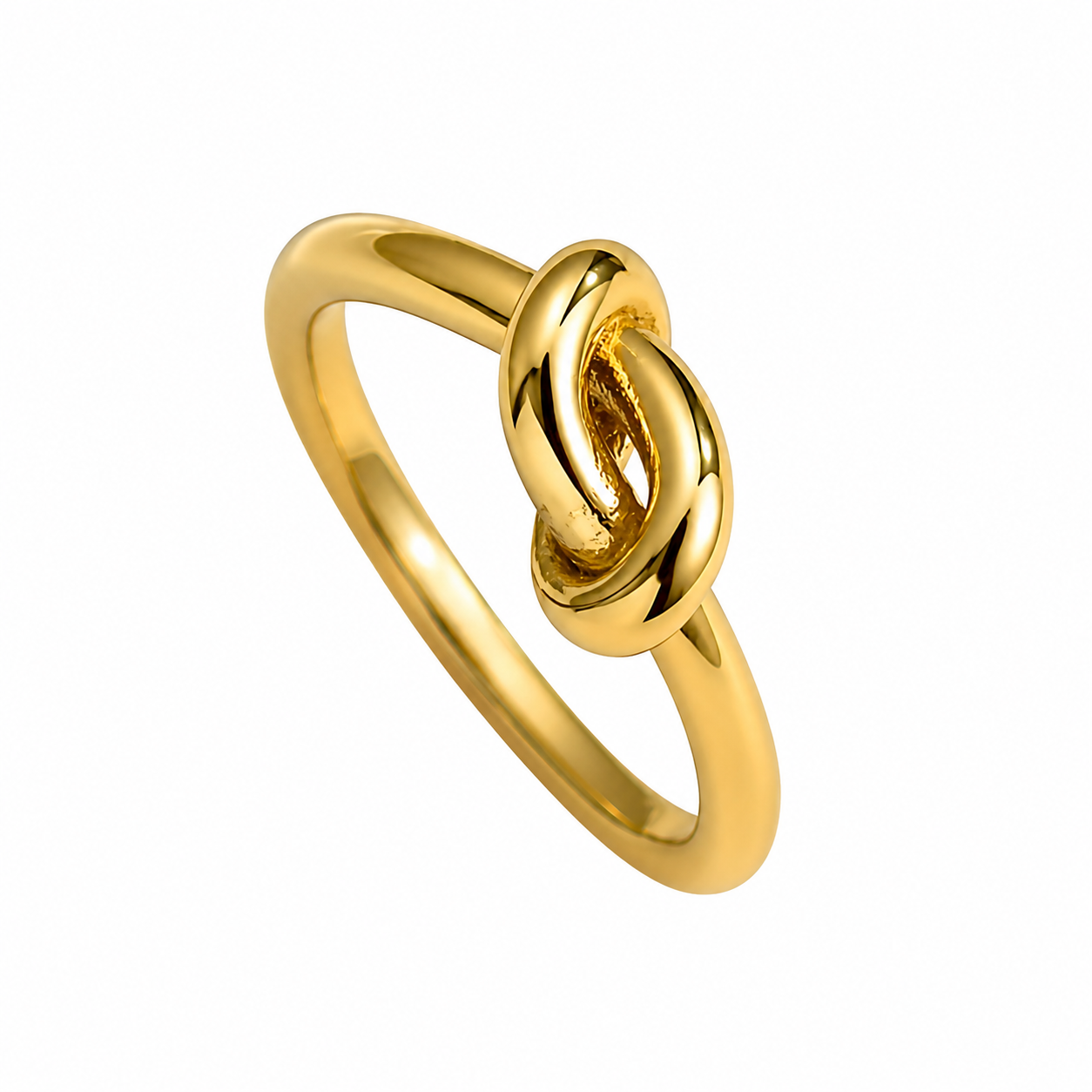 Anillo: Nudo Artesanal en Tumbaga