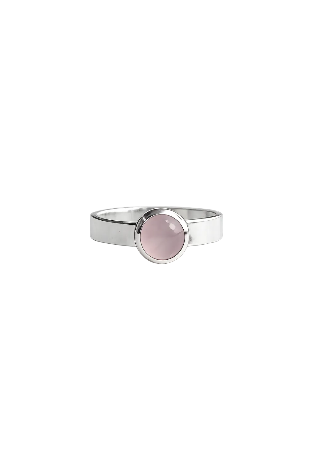 Anillo: Piedra Natural en Plata