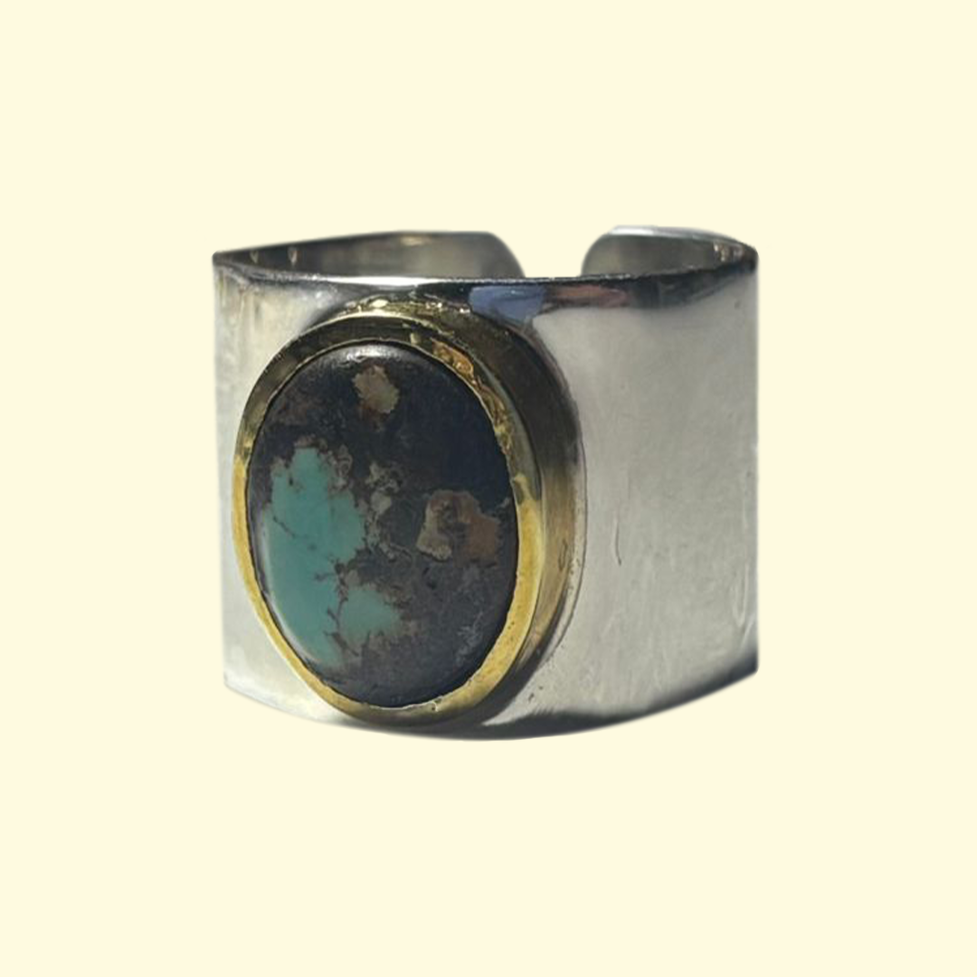 Anillo Marea Turquesa