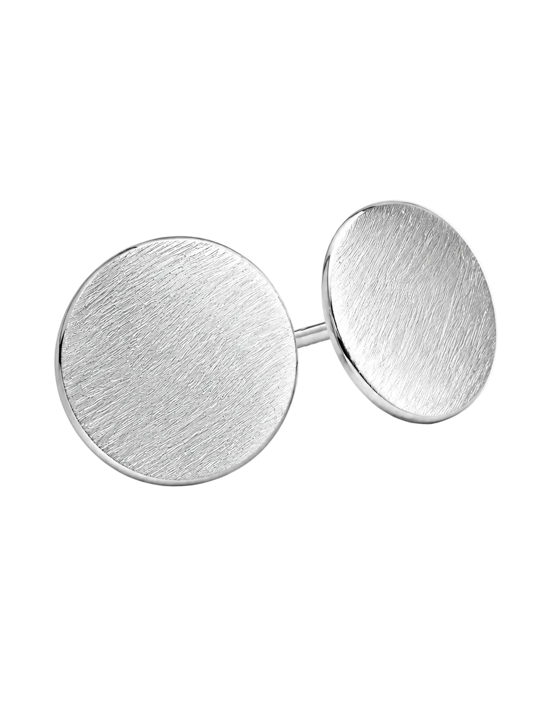 Arracadas: Moneda Chica en Plata