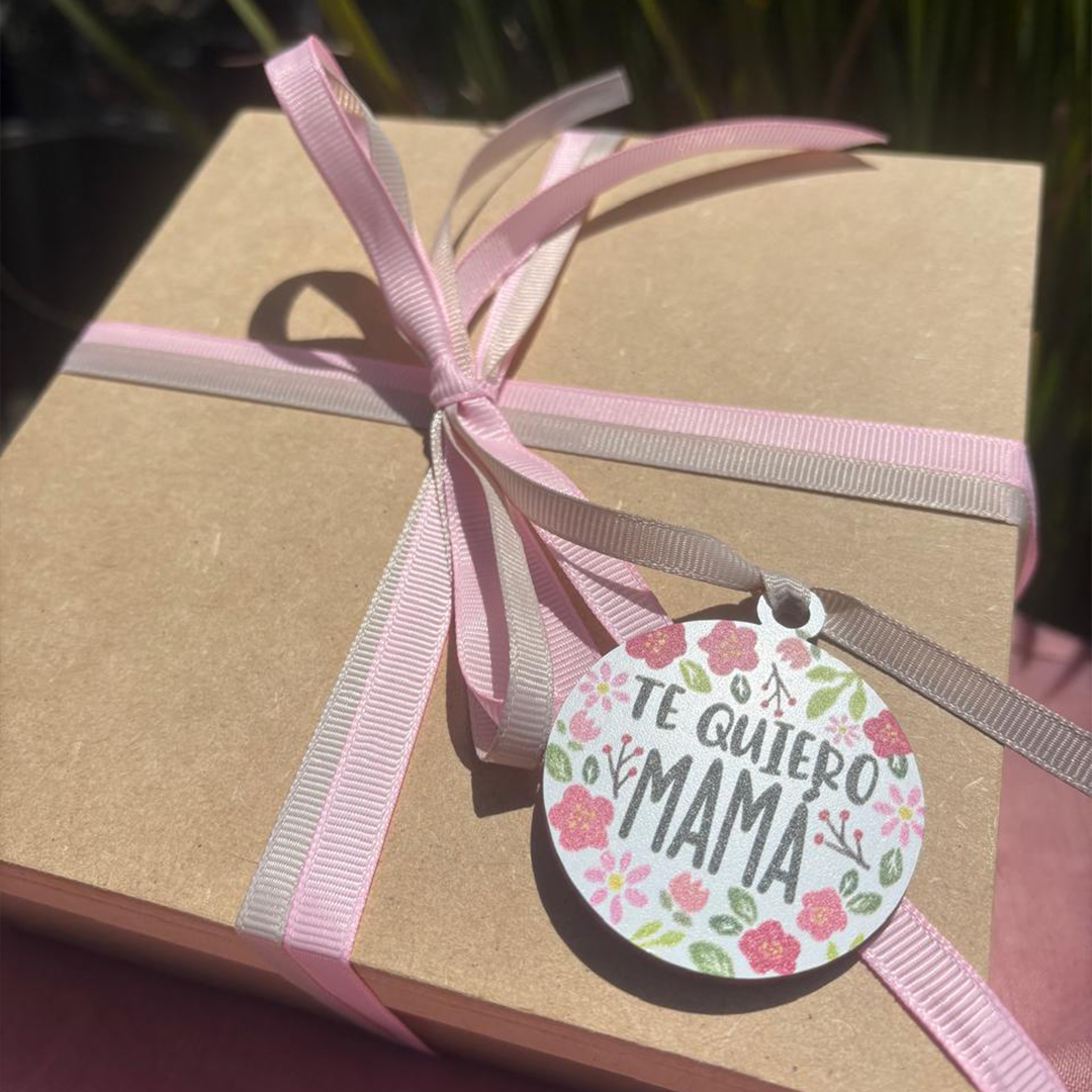 Kit Collar de Cuarzo Rosa, Granate, Perla y Dije Personalizado de Nácar