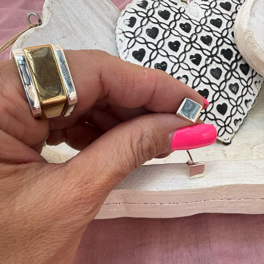Kit anillos cuadrados