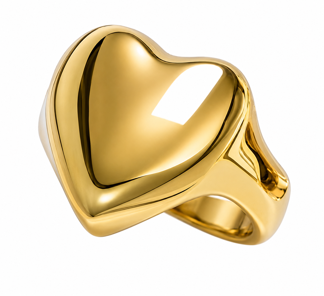 Anillo: Corazón Artesanal en Tumbaga