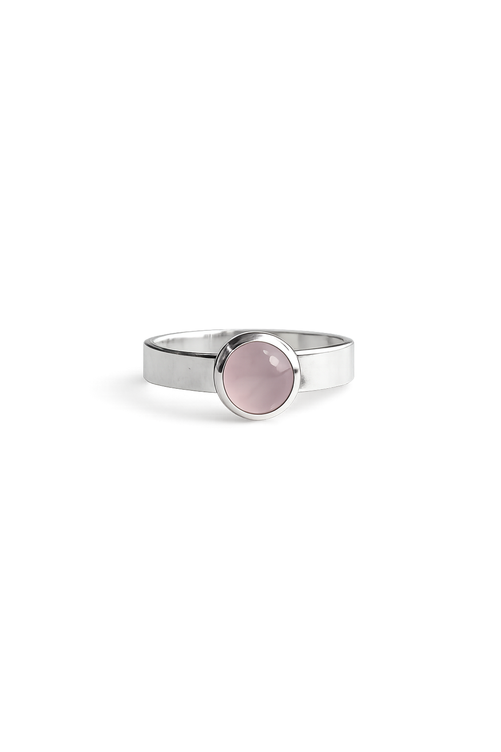 Anillo: Piedra Natural en Plata