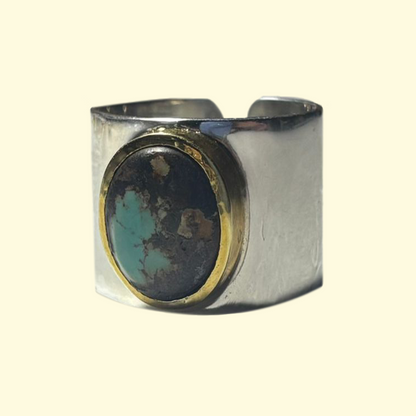 Anillo Marea Turquesa