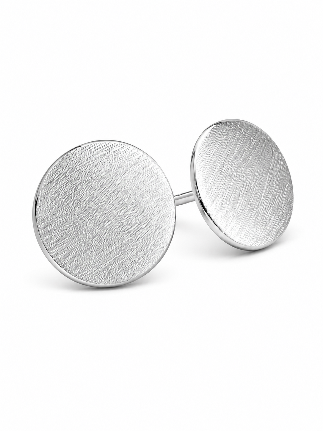 Arracadas: Moneda Chica en Plata