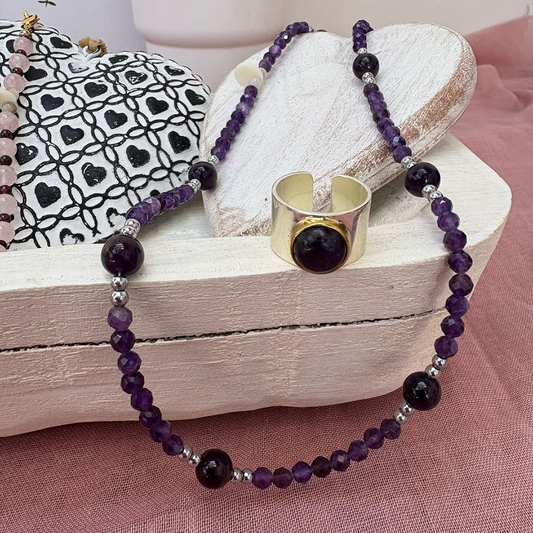 Kit Collar de Amatista
