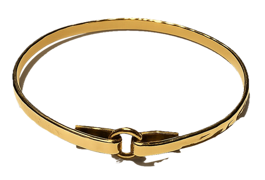 Pulsera: Aro Cinturón en Tumbaga Artesanal